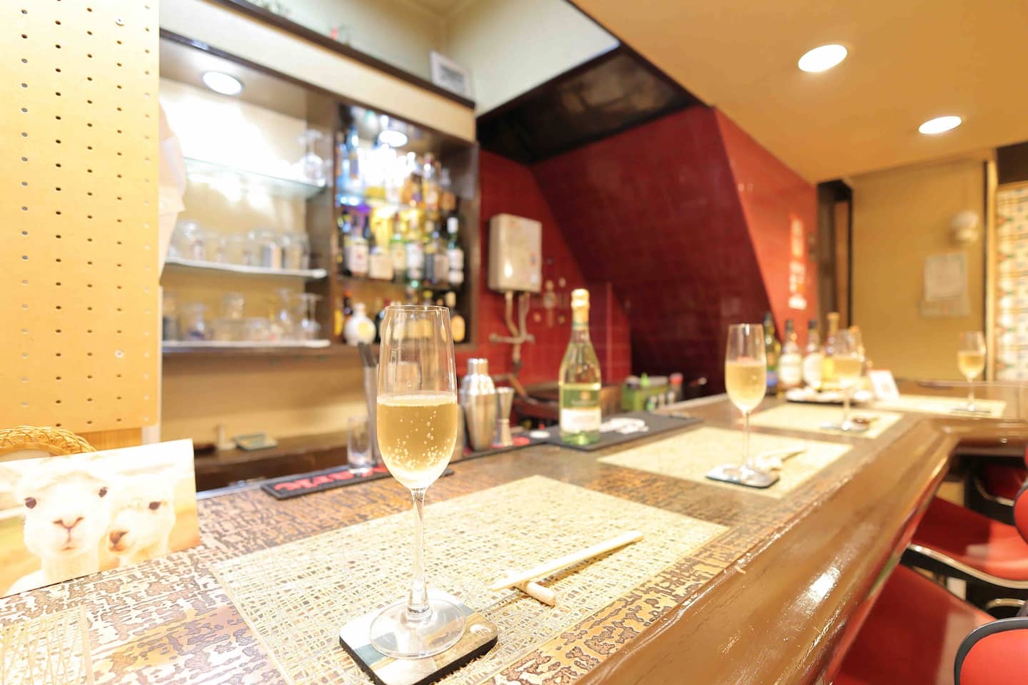 Barのカウンター